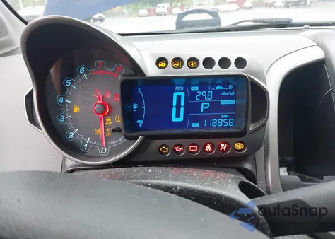 2012 Chevrolet Sonic 2Lt из США, поврежденный, VIN 1G1JC6SH4C4207465